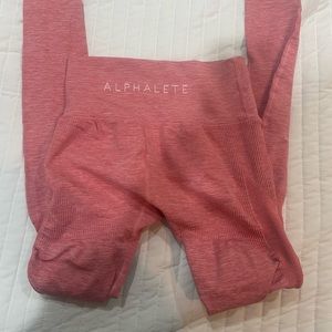 Alphalete Aero leggings color rose size medium